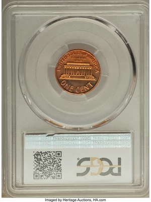 image for: 1970-S 1C Small Date PR69 Red Cameo PCGS. PCGS Population: (14/0). NGC Census: (1/0)....