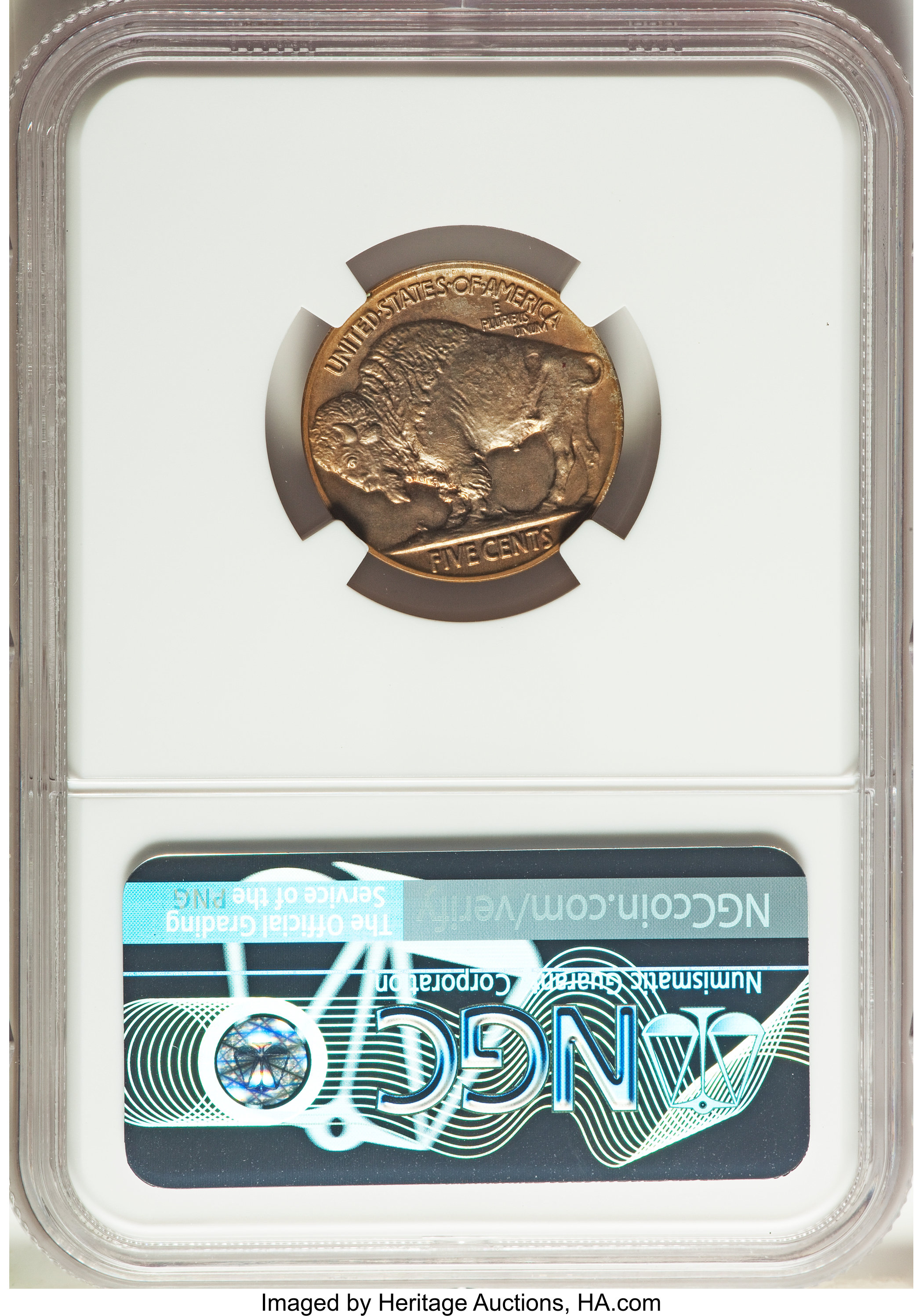 1936 5c Satin Finish PR63 CAC thumbnail 2