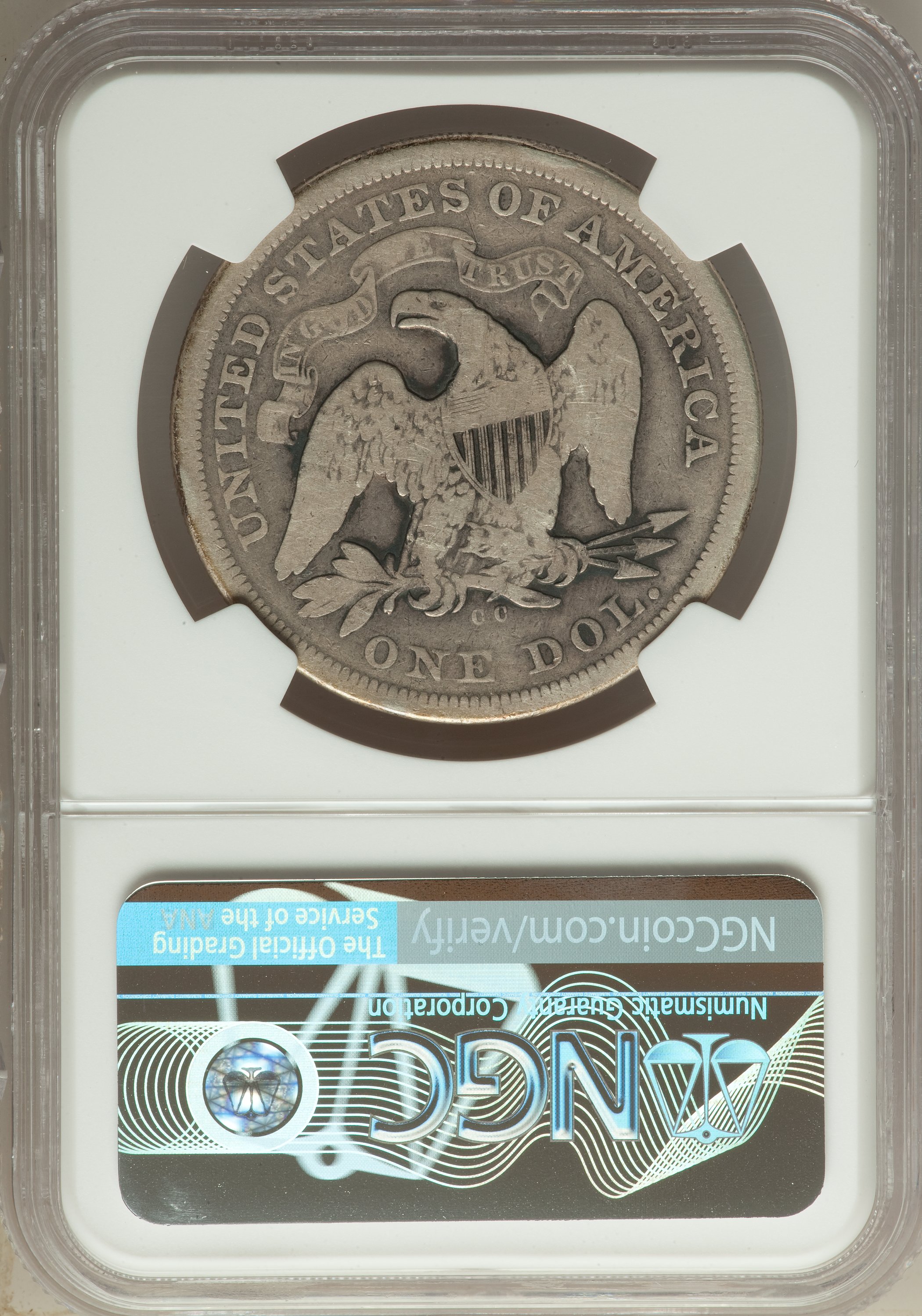 1870-CC $1 AG2 CAC thumbnail 14
