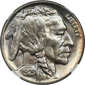 image for: 1925-D 5C MS66 NGC....