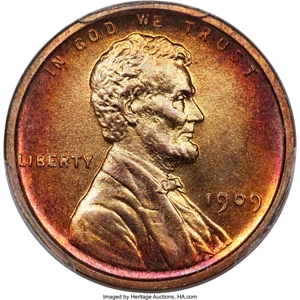 image for: 1909 1C VDB PR66 Red PCGS Secure....