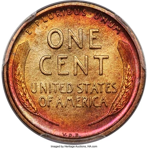 image for: 1909 1C VDB PR66 Red PCGS Secure....
