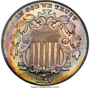 image for: 1879/8 5C PR69 PCGS....