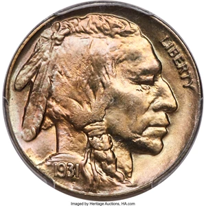 image for: 1931-S 5C MS67 PCGS....