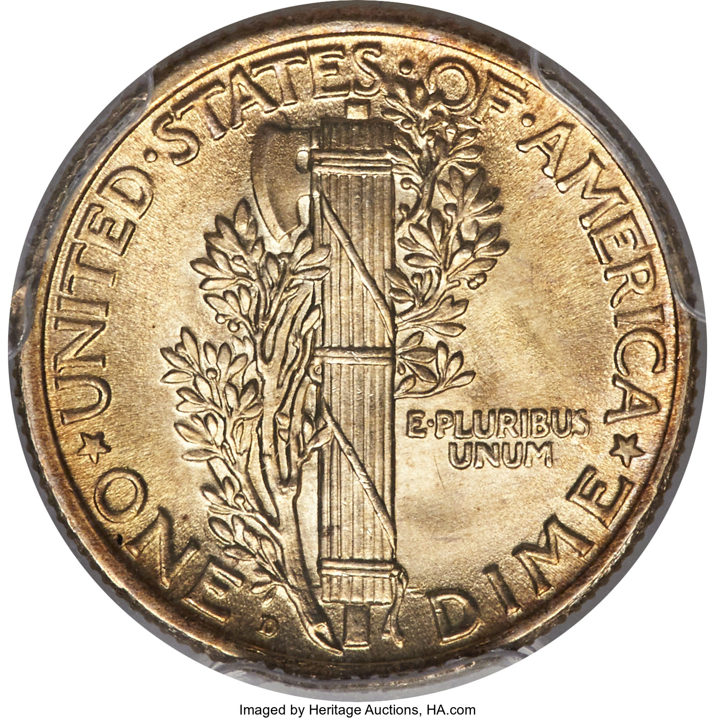 1919-D 10c MS FB MS66 FB thumbnail 8