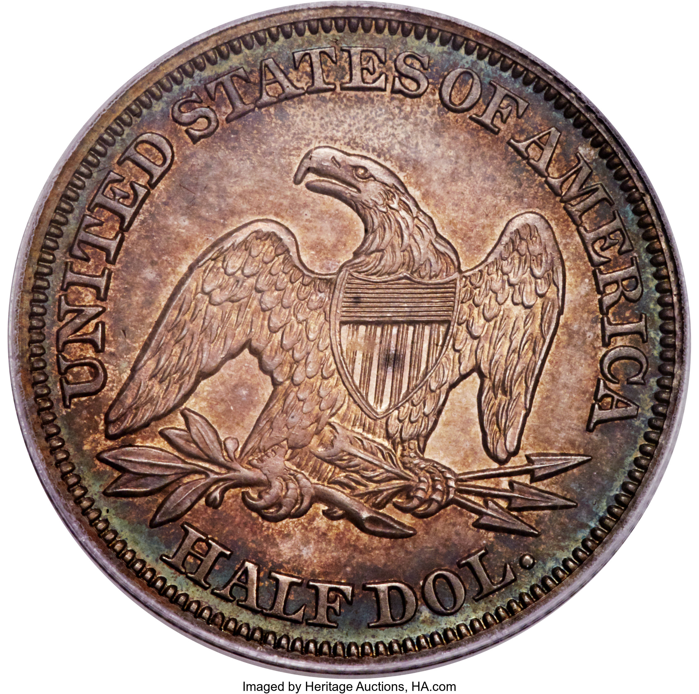 image for: 1857 50C PR65 PCGS. CAC....