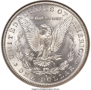 image for: 1883-S $1 MS66 NGC....