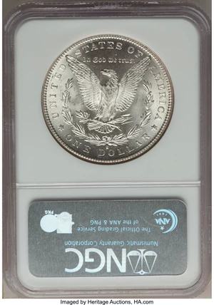 image for: 1883-S $1 MS66 NGC....