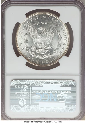 image for: 1887 $1 MS68 NGC....