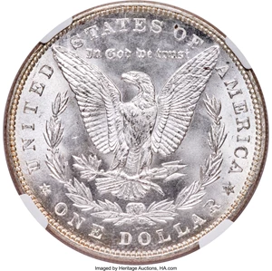 image for: 1887 $1 MS68 NGC....