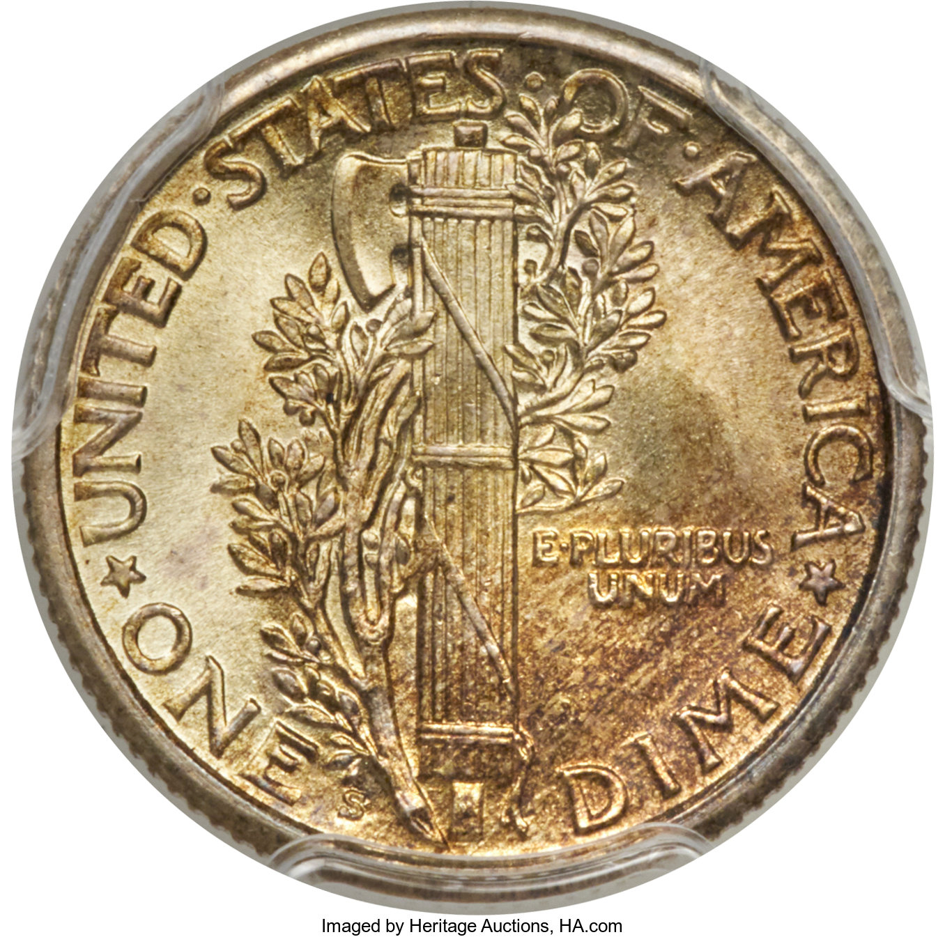 1924-S 10c MS FB