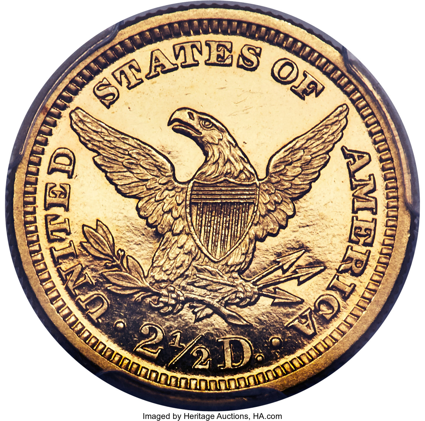 image for: 1889 $2 1/2 PR64 Cameo PCGS Secure. CAC....