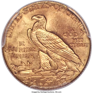 image for: 1925-D $2 1/2 MS66 PCGS Secure....