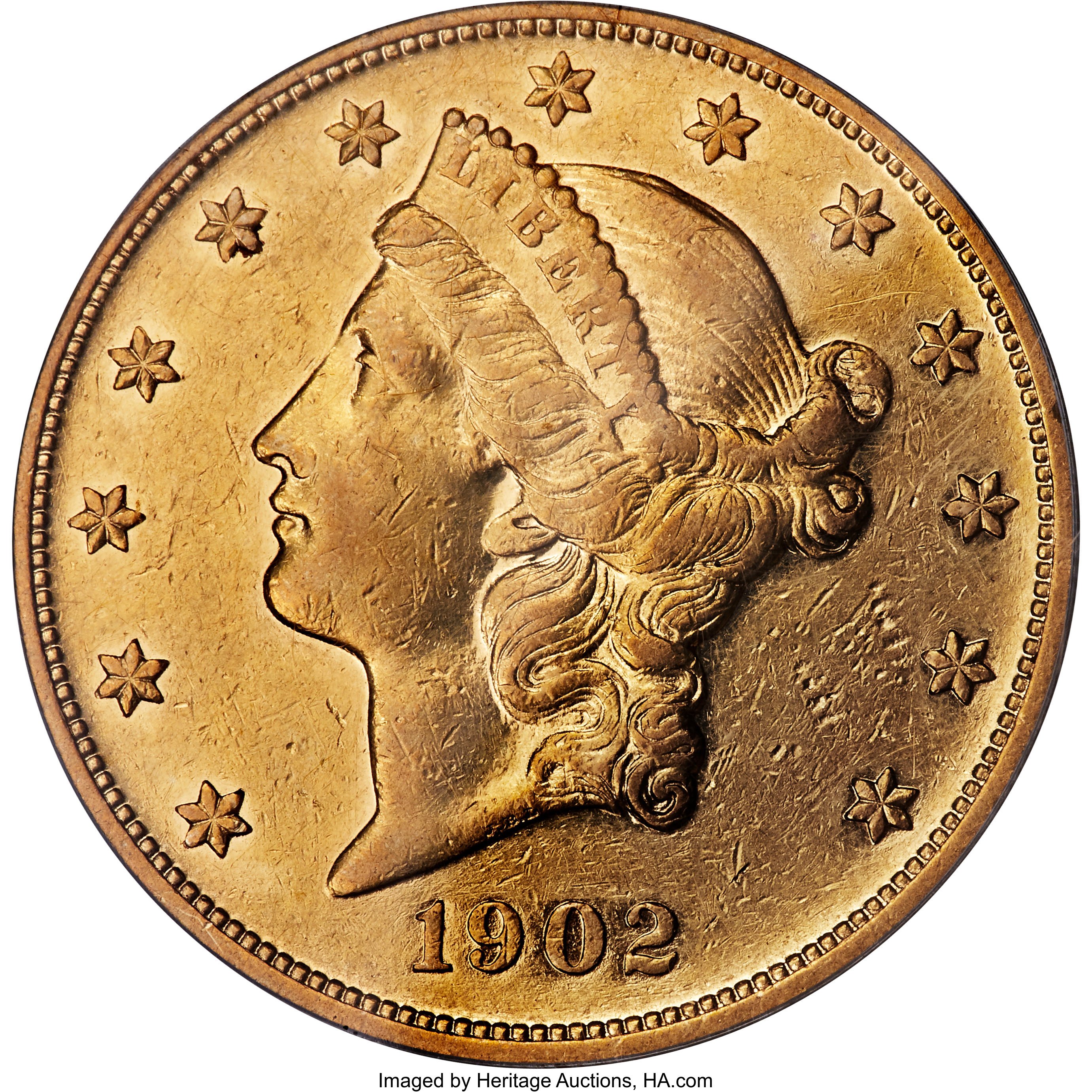 image for: 1902 $20 PR50 PCGS....