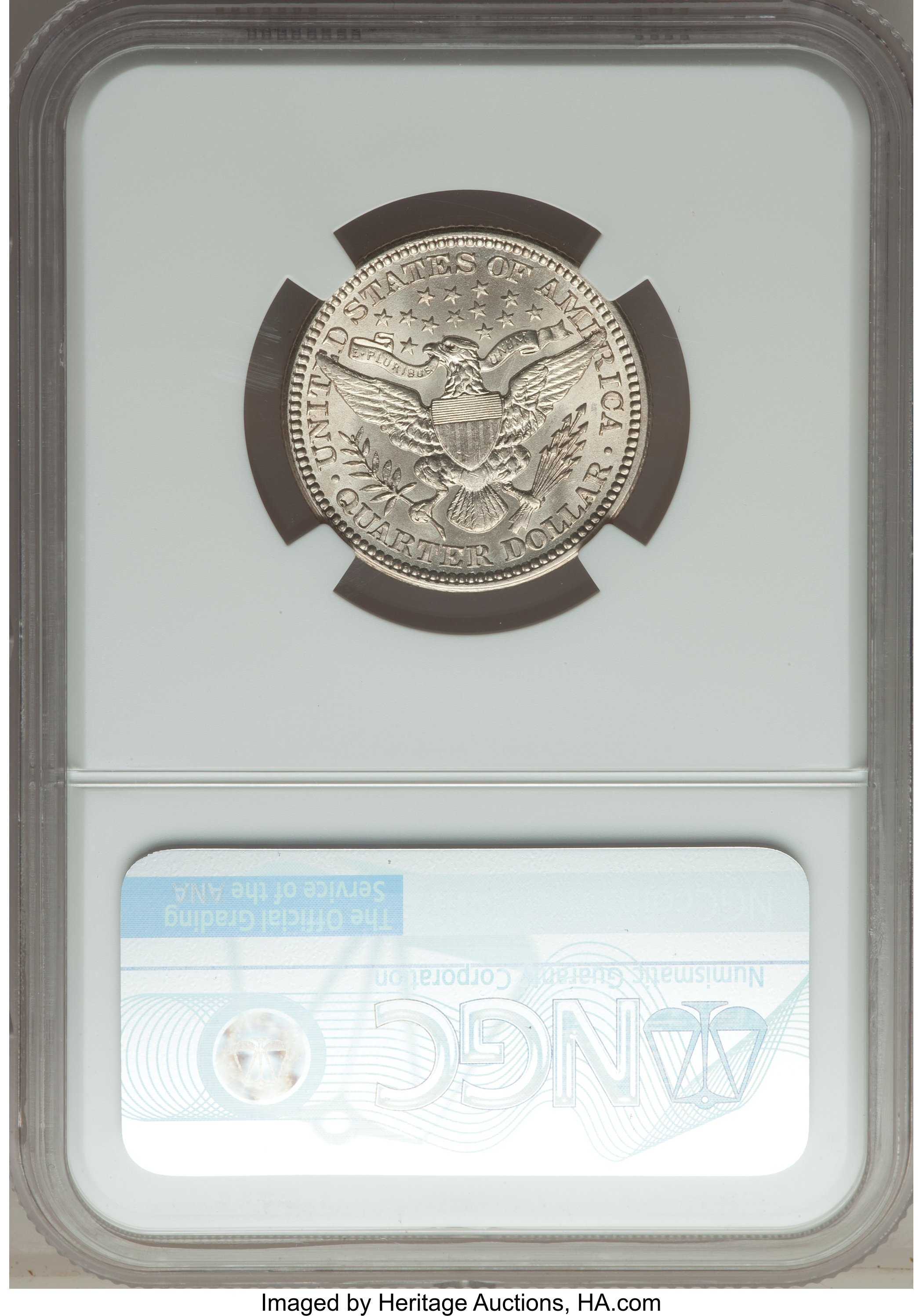 1911 25c MS61 CAC thumbnail 2
