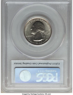 image for: 2010-P 25C Mount Hood NF Satin Finish SP69 PCGS. This lot will also include the following: 2010-D 25C Mount Hood NF Sati... (Total: 2 coins)