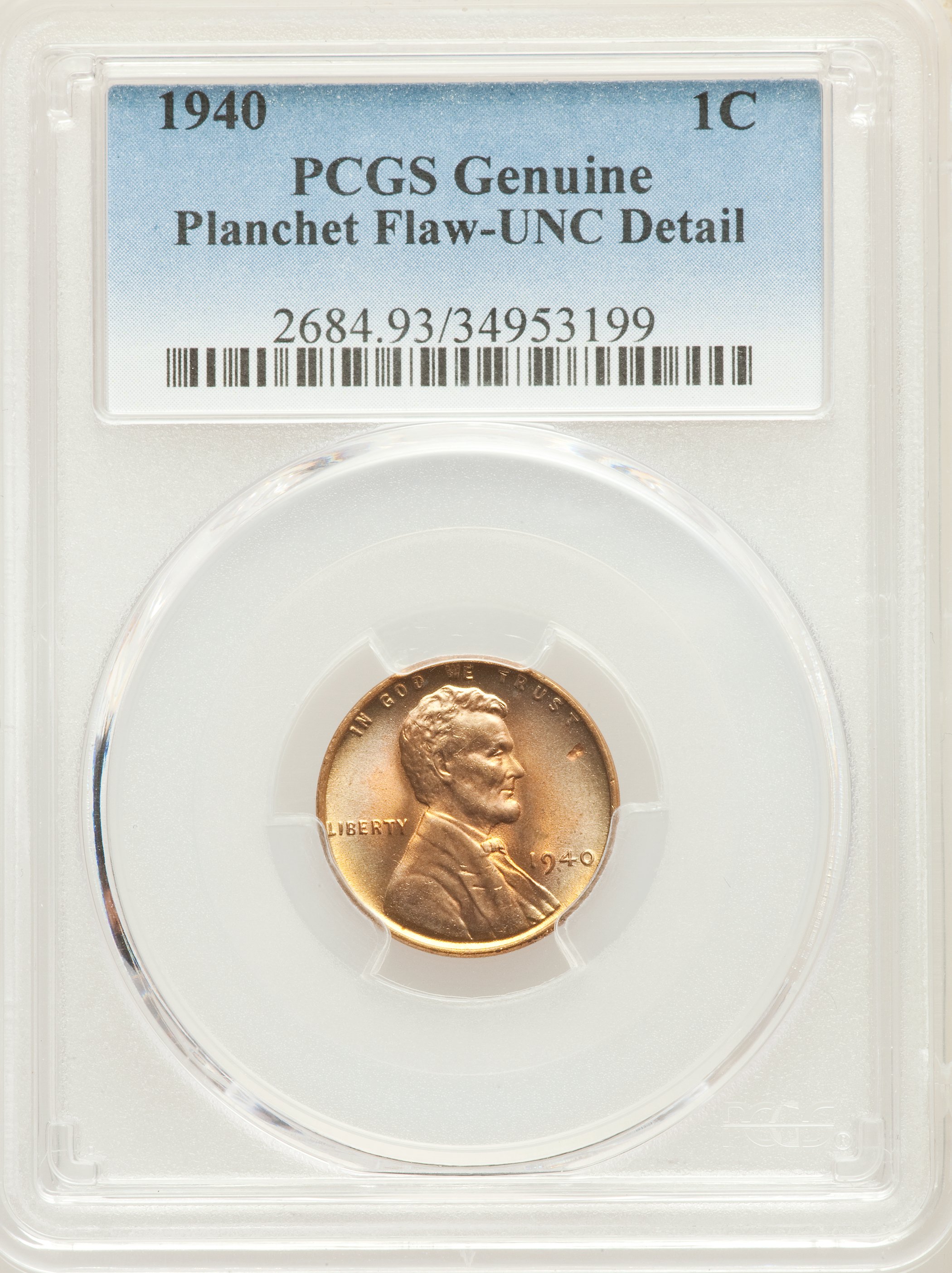 1940 1c MS RD MS64 RD thumbnail 4