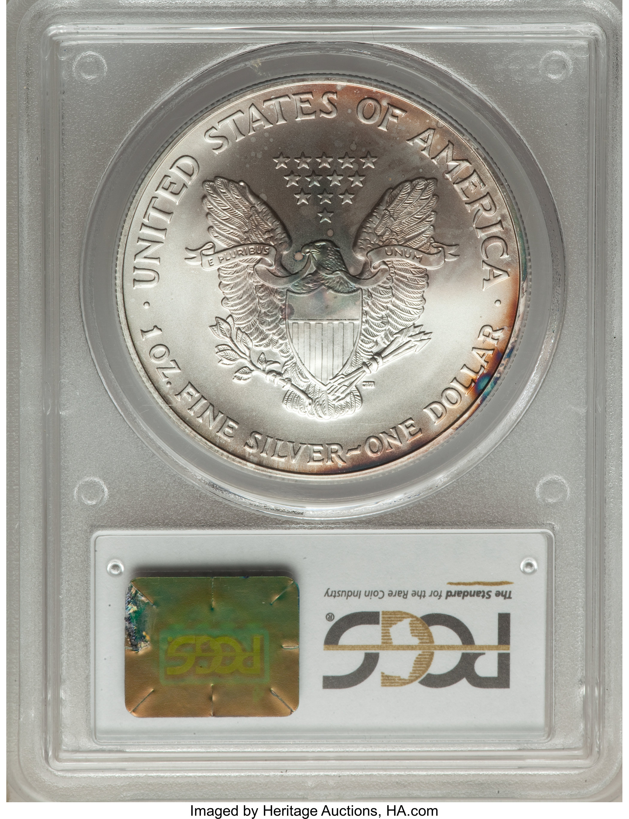 2005 $1  Silver Eagle MS68 CAC thumbnail 11