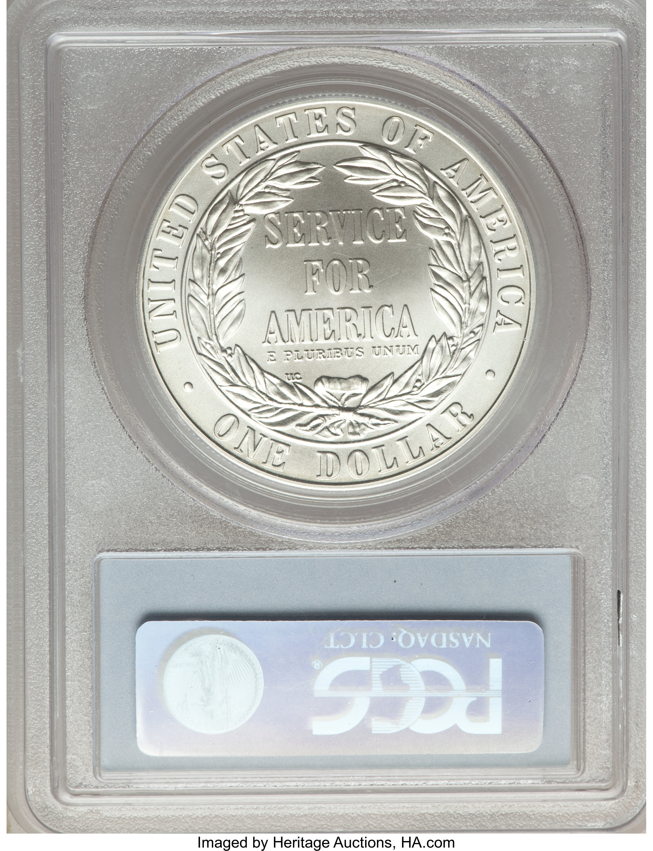 1996-S S$1 National Community Service MS70 thumbnail 10