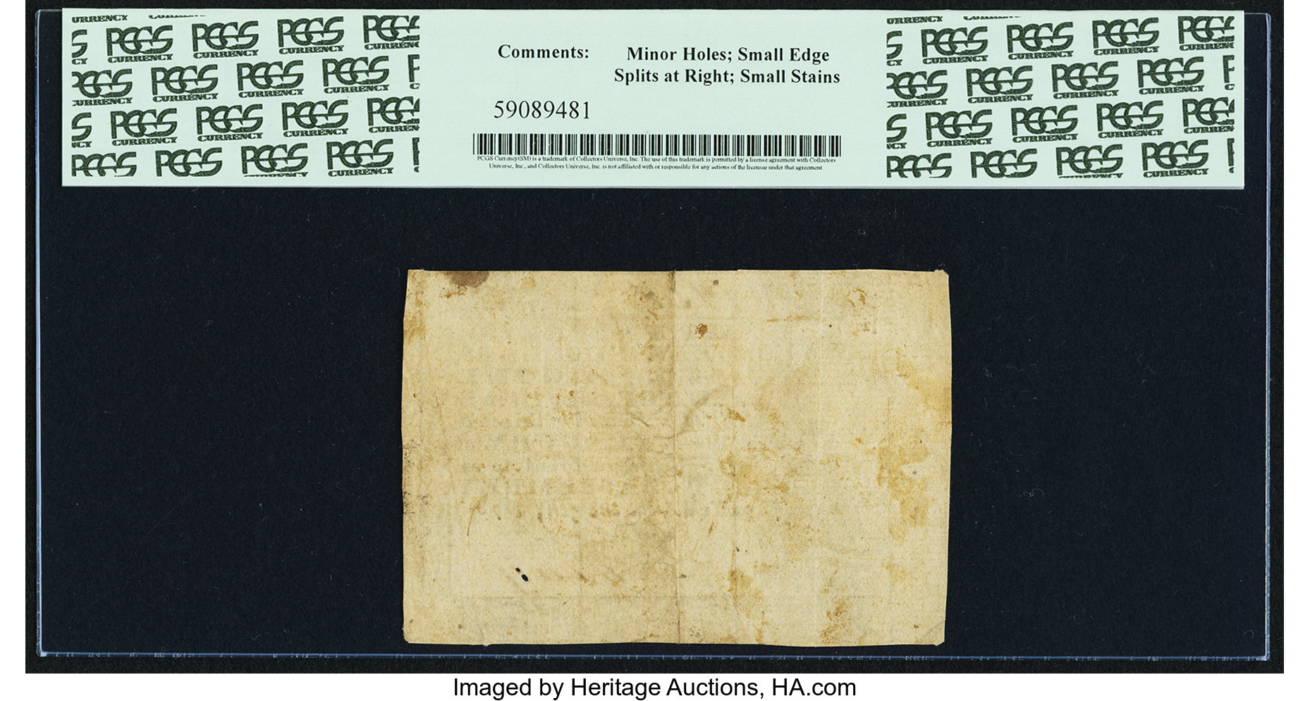 image for: Virginia May 4, 1778 (Dates Printed) $15 PCGS Very Fine 35....