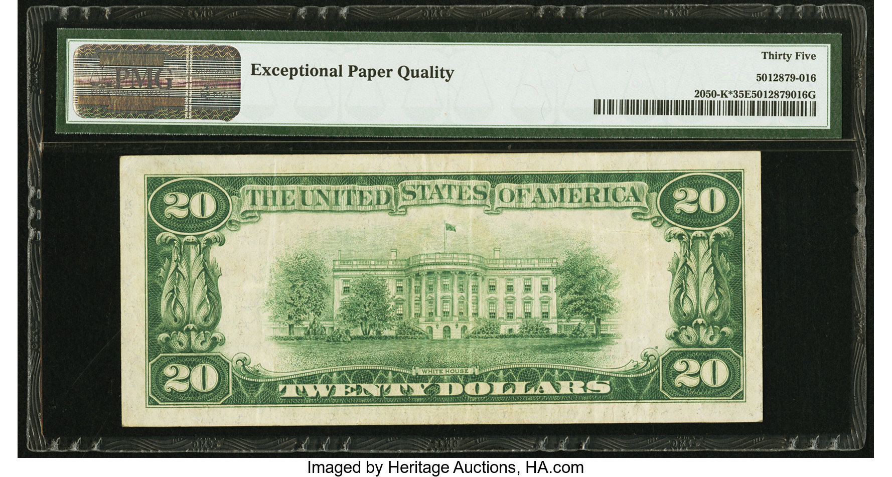 image for: Fr. 2050-K* $20 1928 Federal Reserve Note. PMG Choice Very Fine 35 EPQ....