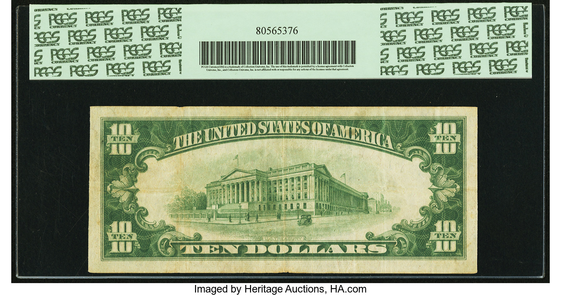 image for: Fr. 2001-C* $10 1928A Federal Reserve Note. PCGS Very Fine 25....