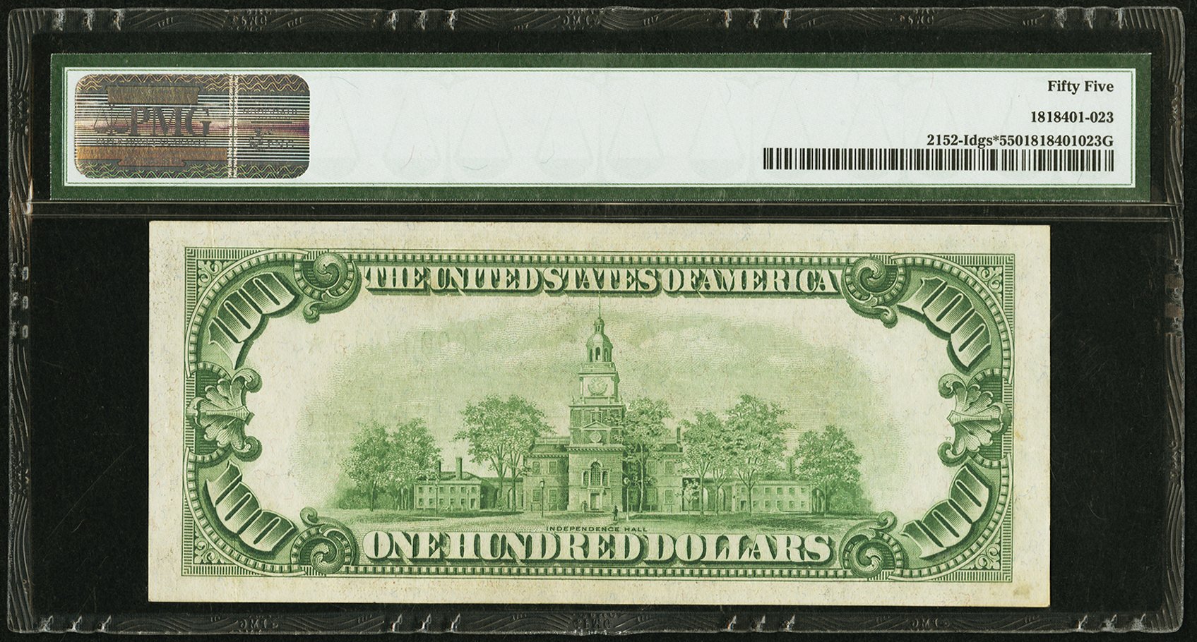 image for: Fr. 2152-I* $100 1934 Federal Reserve Note. PMG About Uncirculated 55....