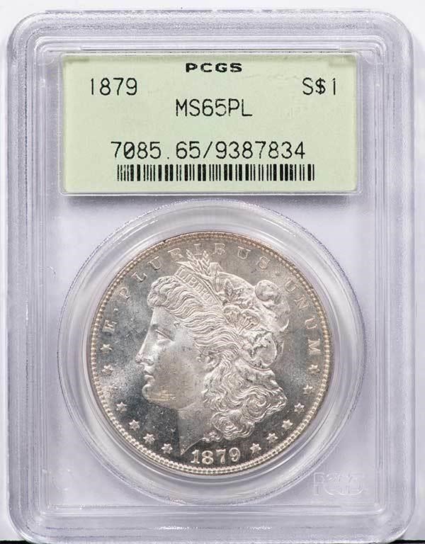 1879 $1  MS PL MS65 PL CAC thumbnail 4
