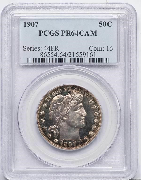 image for: 50C 1907 PCGS PR64 CAM