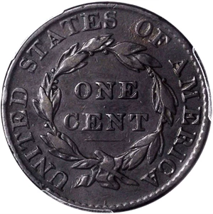 image for: 1823/2 Matron Head Cent. N-1. Rarity-2. VF-20 BN (PCGS).