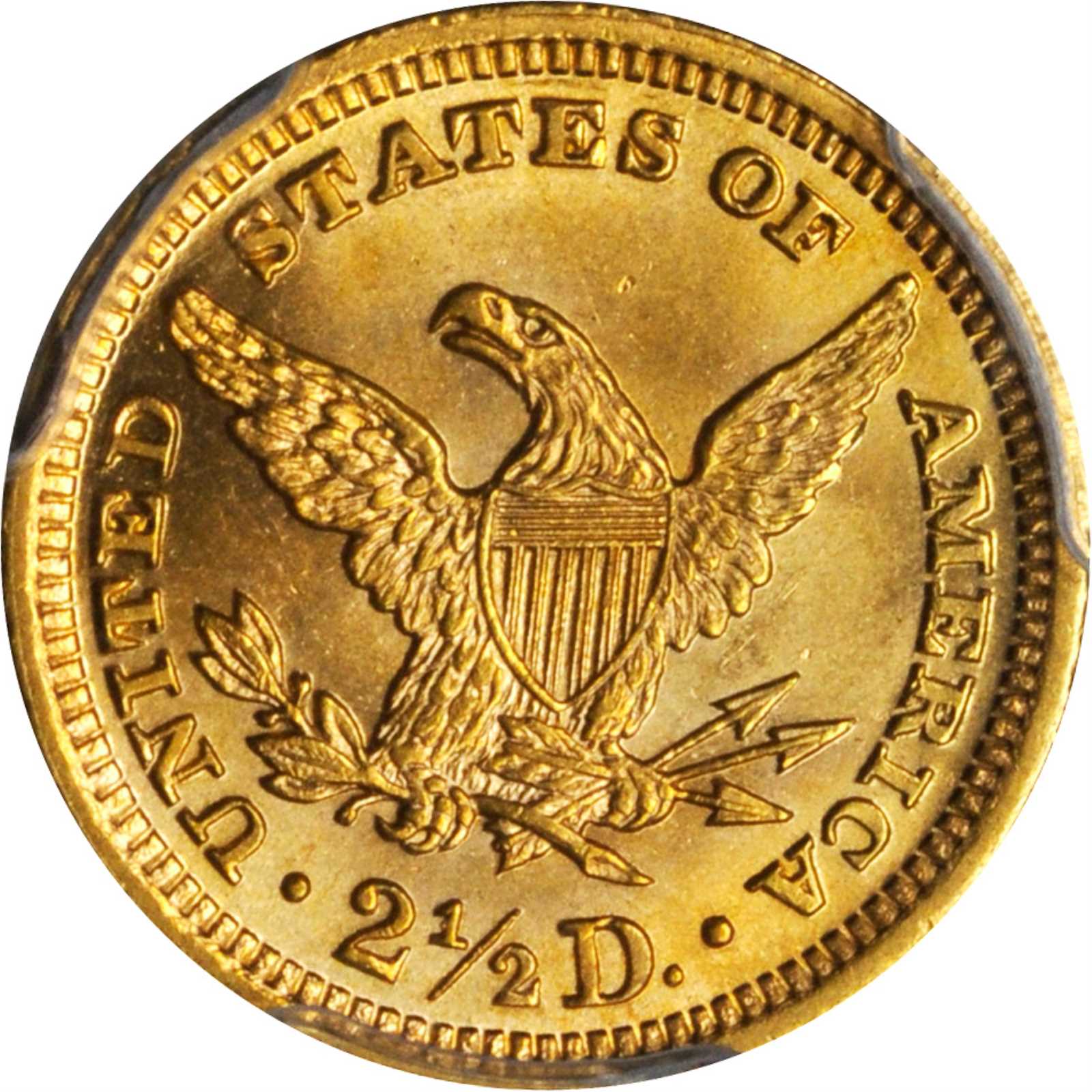 image for: 1892 Liberty Head Quarter Eagle. MS-65 (PCGS).