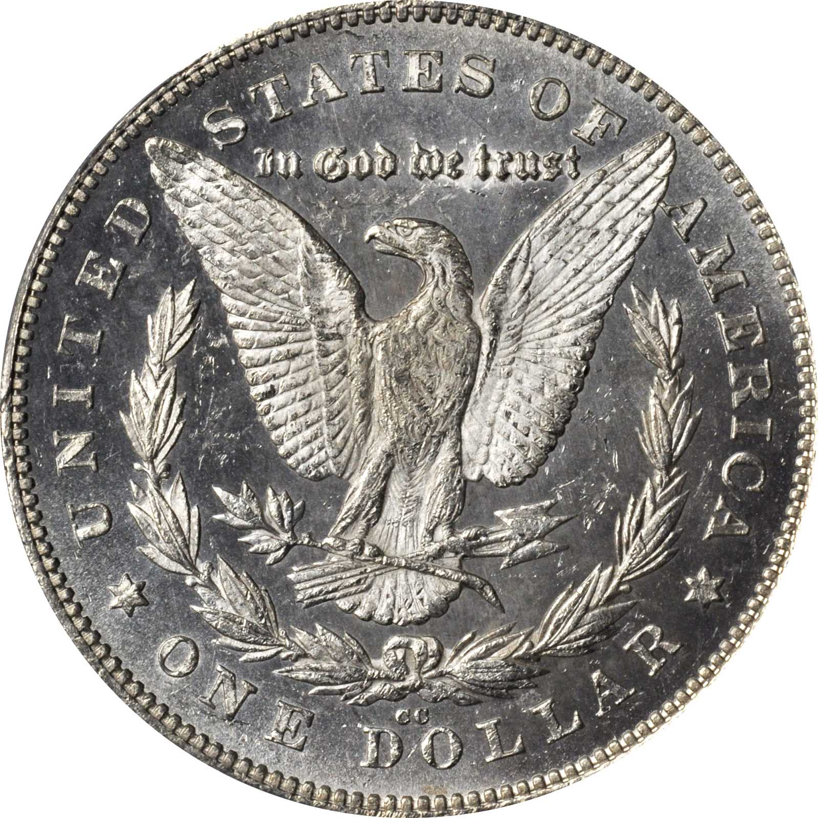 image for: 1880/79-CC Morgan Silver Dollar. VAM-4. Top 100 Variety. Reverse of 1878. MS-65+ PL (PCGS).
