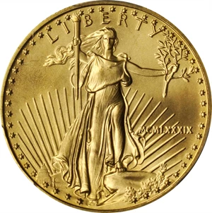 image for: 1989 Half-Ounce Gold Eagle. MS-69 (PCGS).