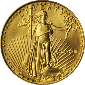 image for: 1989 Half-Ounce Gold Eagle. MS-69 (PCGS).