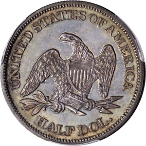 image for: 1864 Liberty Seated Half Dollar. Proof-63 (PCGS).