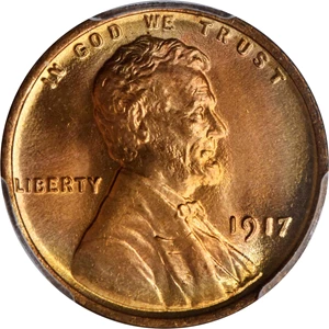 image for: 1917 Lincoln Cent. FS-101. Doubled Die Obverse. MS-67+ RD (PCGS).