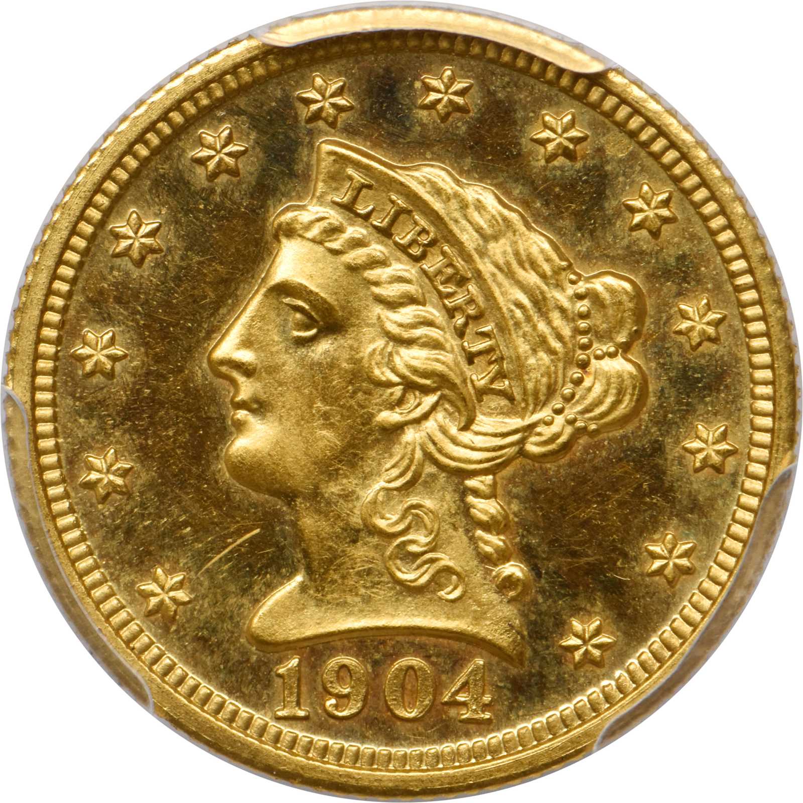 image for: 1904 Liberty Head Quarter Eagle. Proof-65+ Cameo (PCGS).