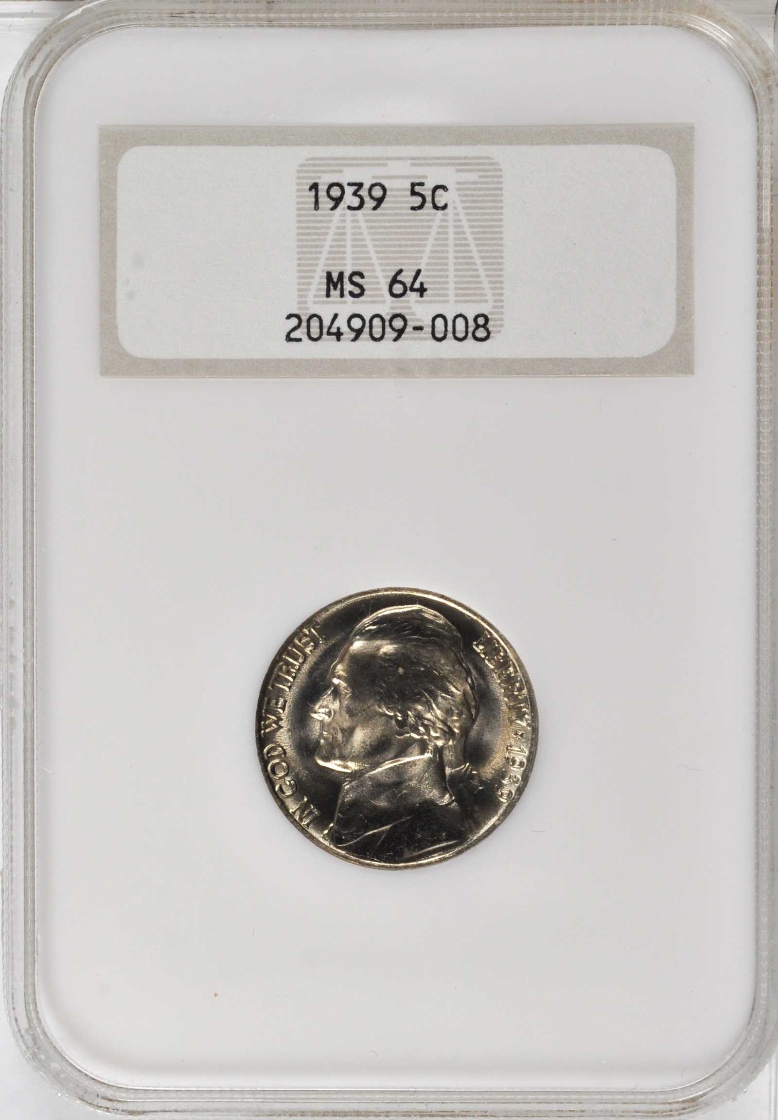 1939 5c Reverse of 1940 MS64 thumbnail 11
