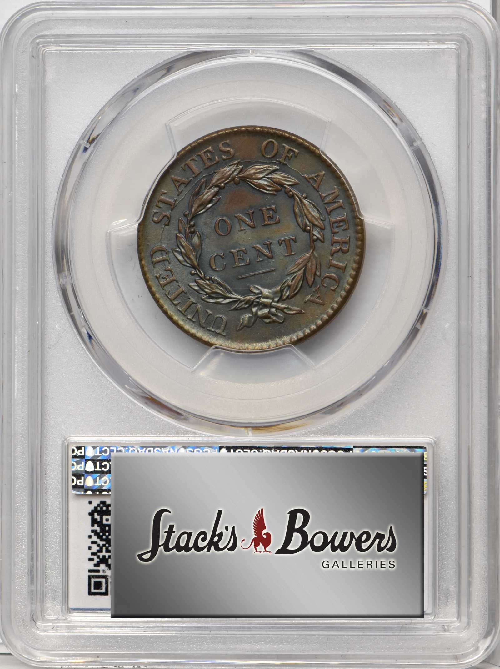 image for: 1818 Matron Head Cent. N-6. Rarity-1. MS-63 BN (PCGS). CAC.