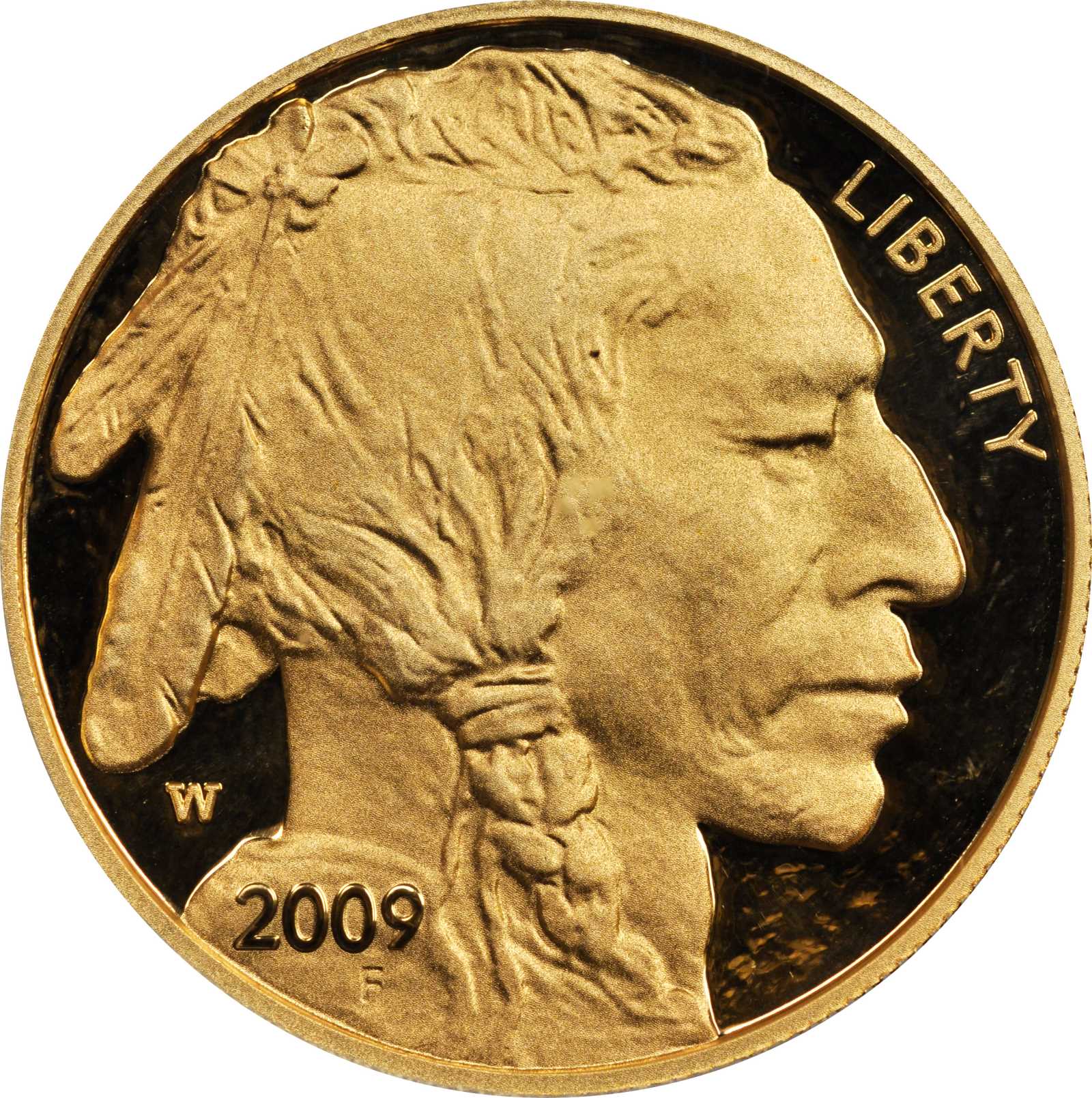 image for: 2009-W One-Ounce Gold Buffalo. Proof-69 Deep Cameo (PCGS).