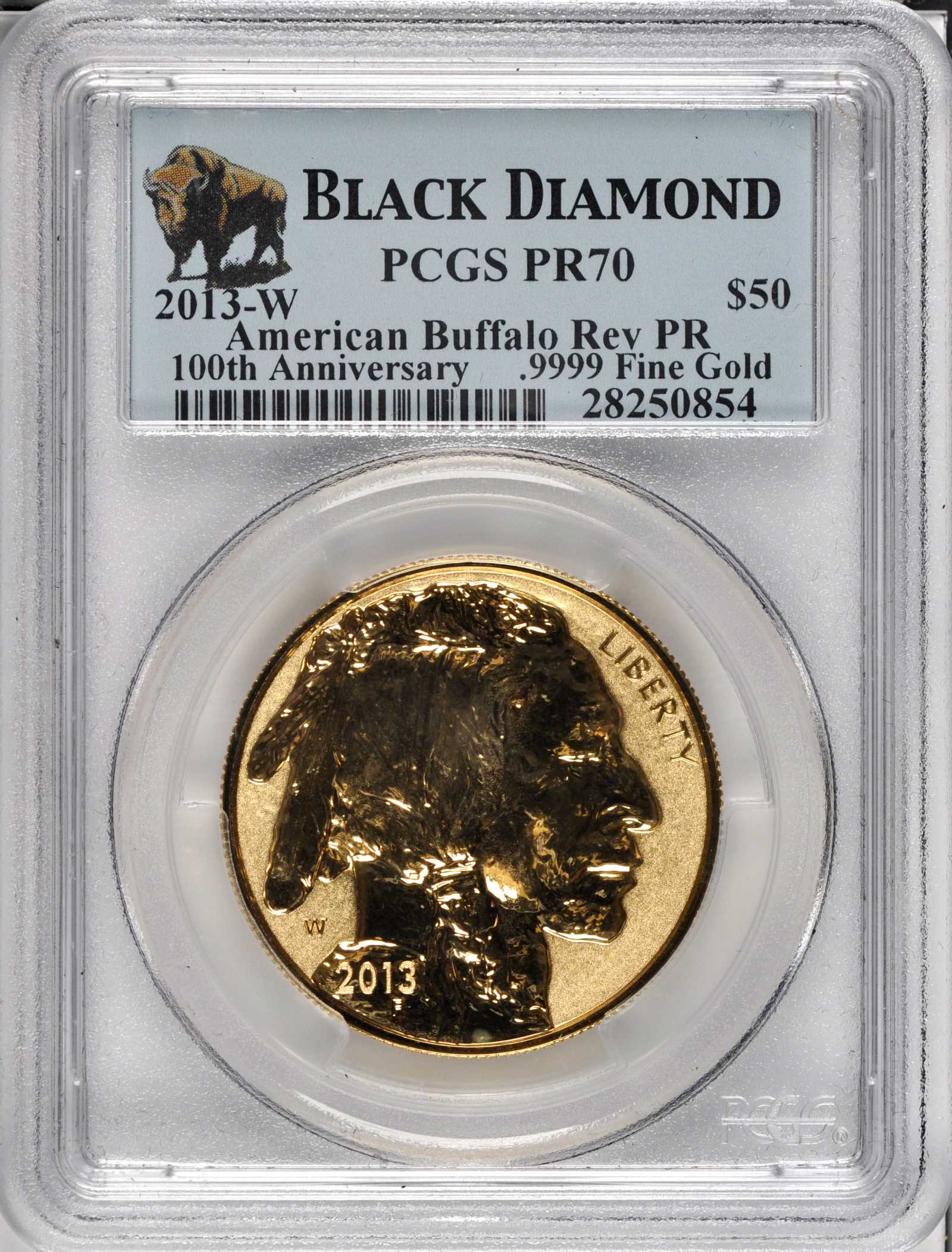 2013 W $50 Gold Buffalo Proof Reverse Proof Coin Pricing Guide