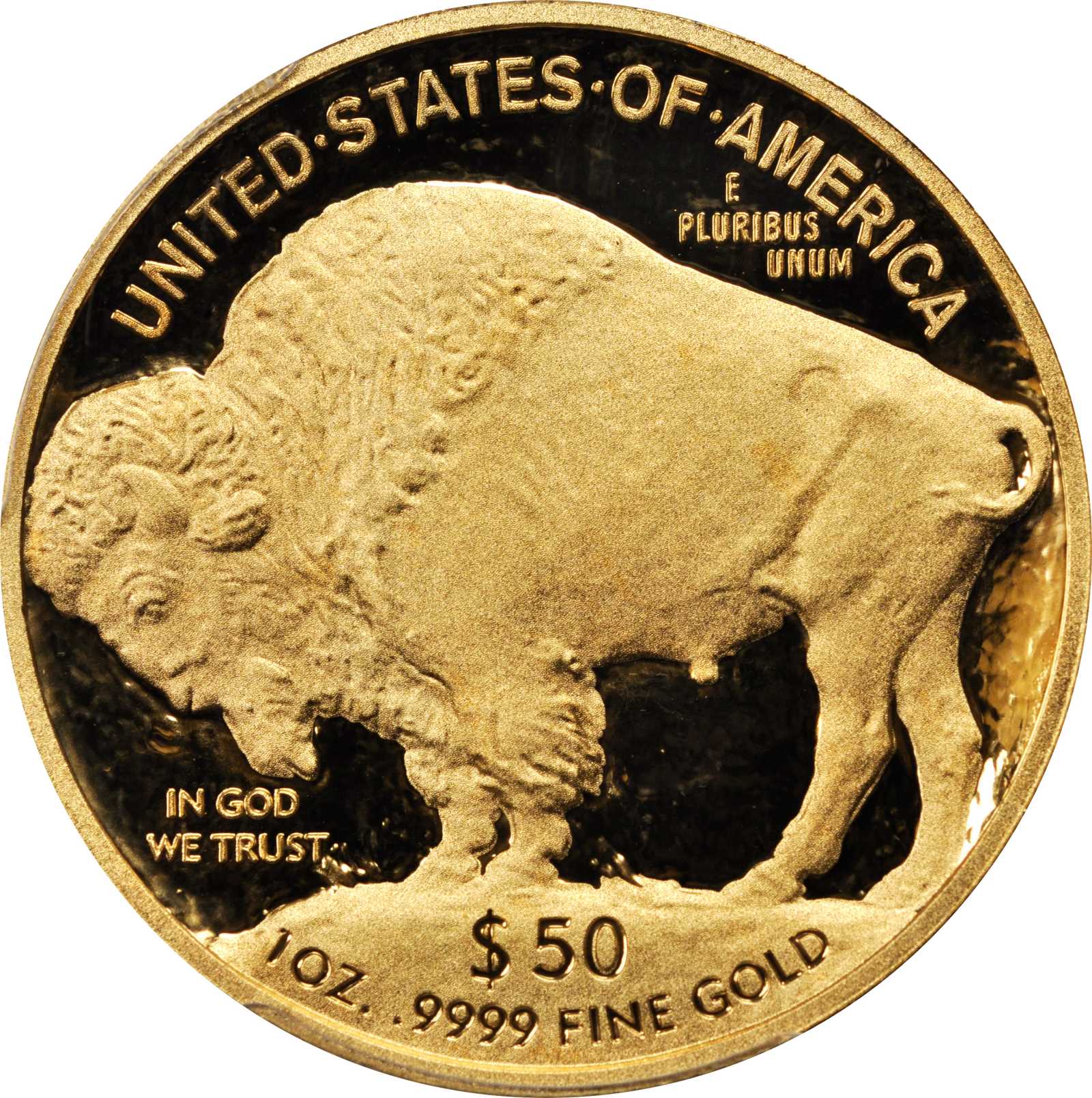 image for: 2011-W One-Ounce Gold Buffalo. Chief Engraver John M. Mercanti Signature. Proof-69 Deep Cameo (PCGS).