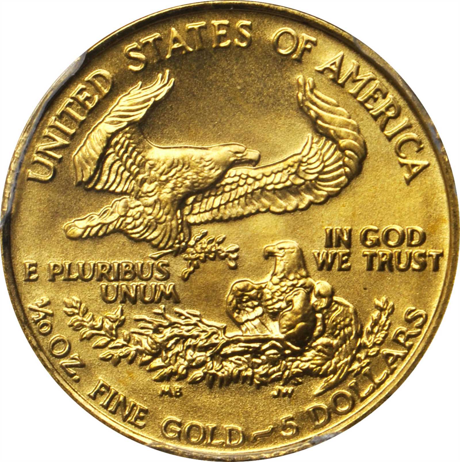 image for: 1991 Tenth-Ounce Gold Eagle. MS-69 (PCGS).