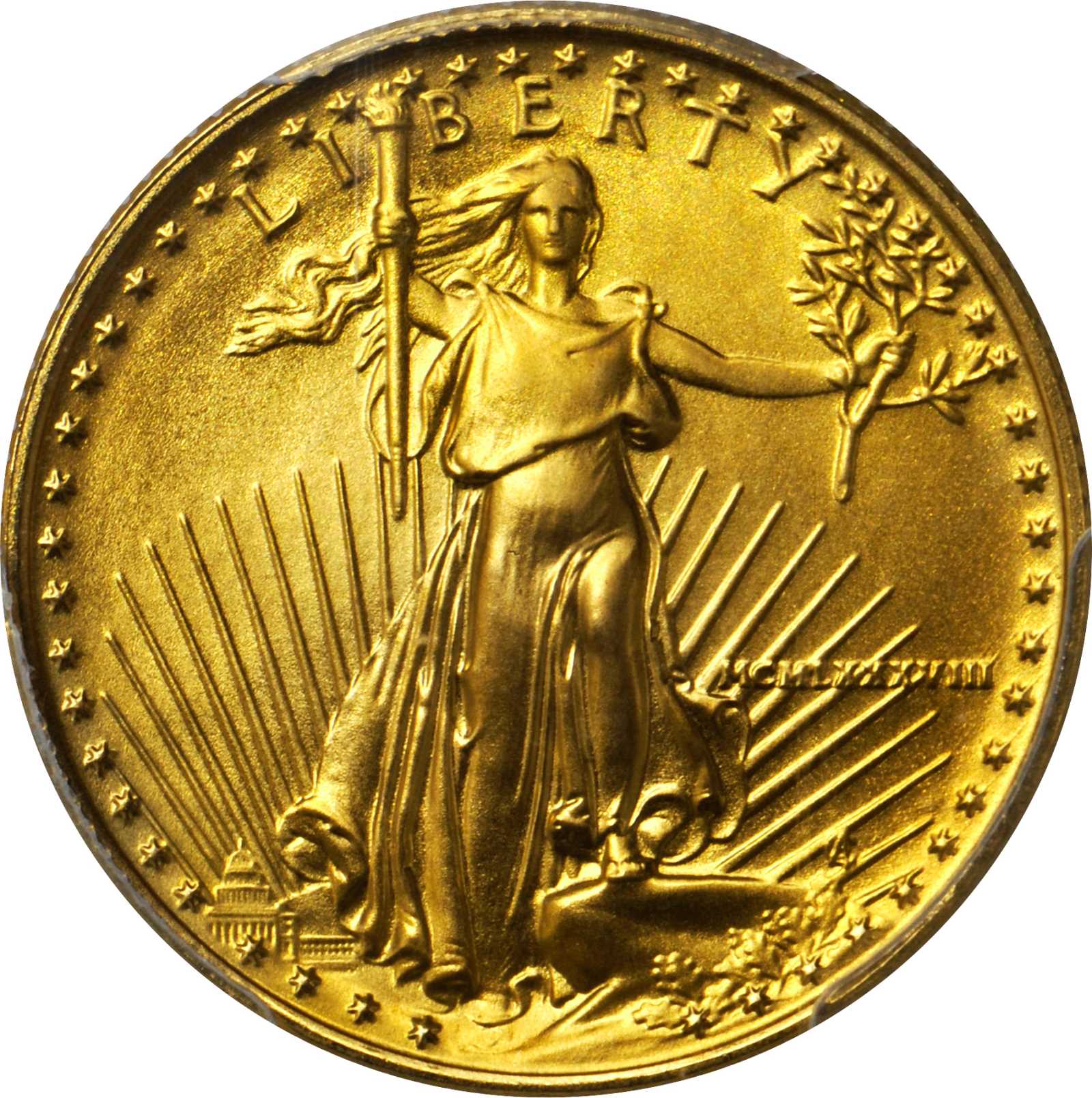 image for: 1988 Quarter-Ounce Gold Eagle. MS-69 (PCGS).