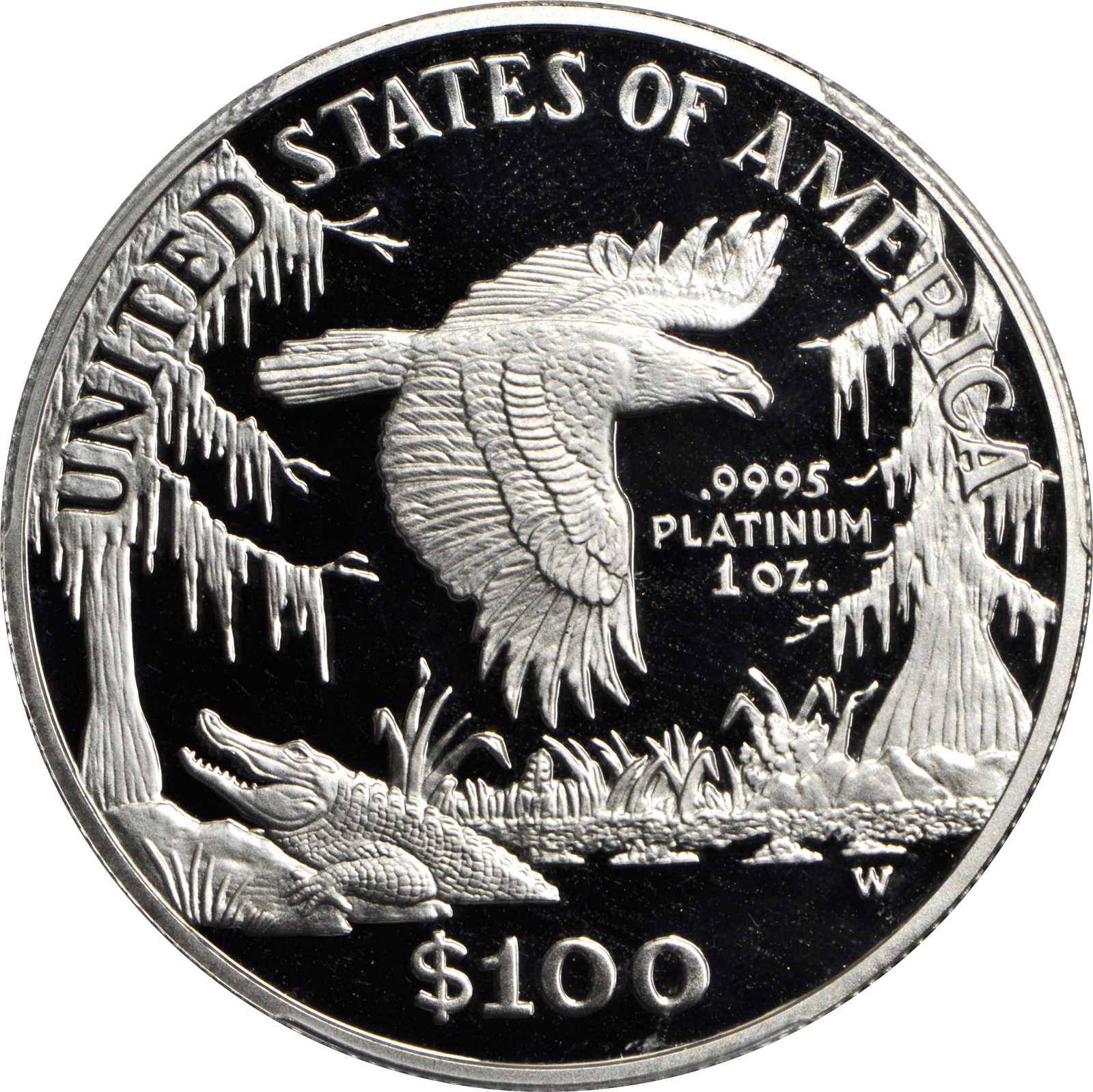 image for: 1999-W One-Ounce Platinum Eagle. Proof-69 Deep Cameo (PCGS).