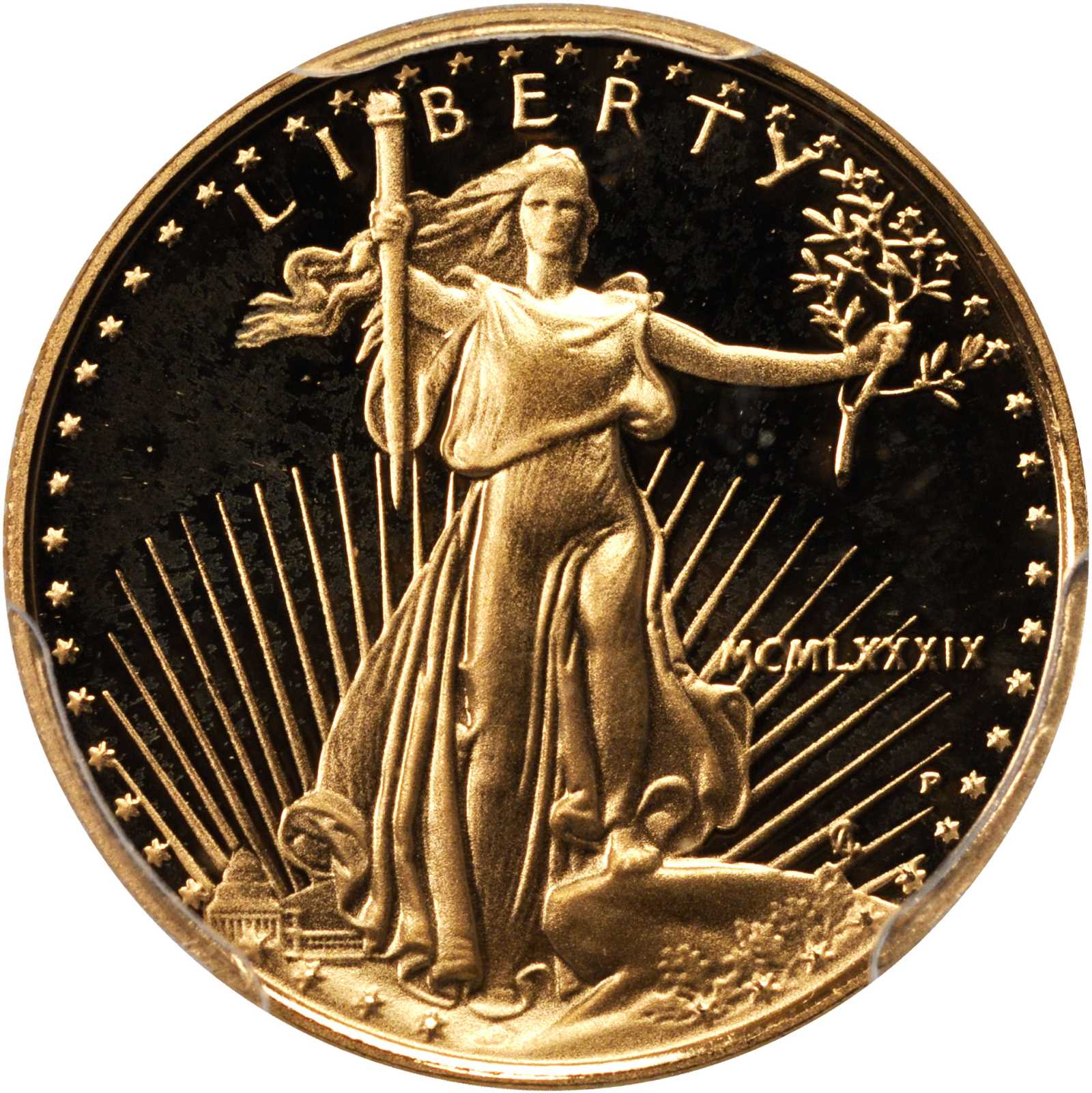 image for: 1989-P Tenth-Ounce Gold Eagle. Proof-69 Deep Cameo (PCGS).