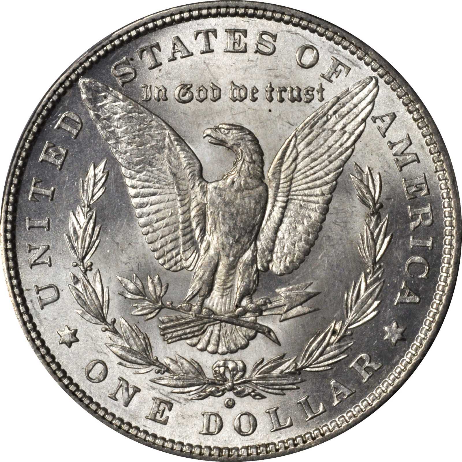 image for: 1880/79-O Morgan Silver Dollar. VAM-4. Top 100 Variety. Crossbar Overdate. MS-62 (PCGS).