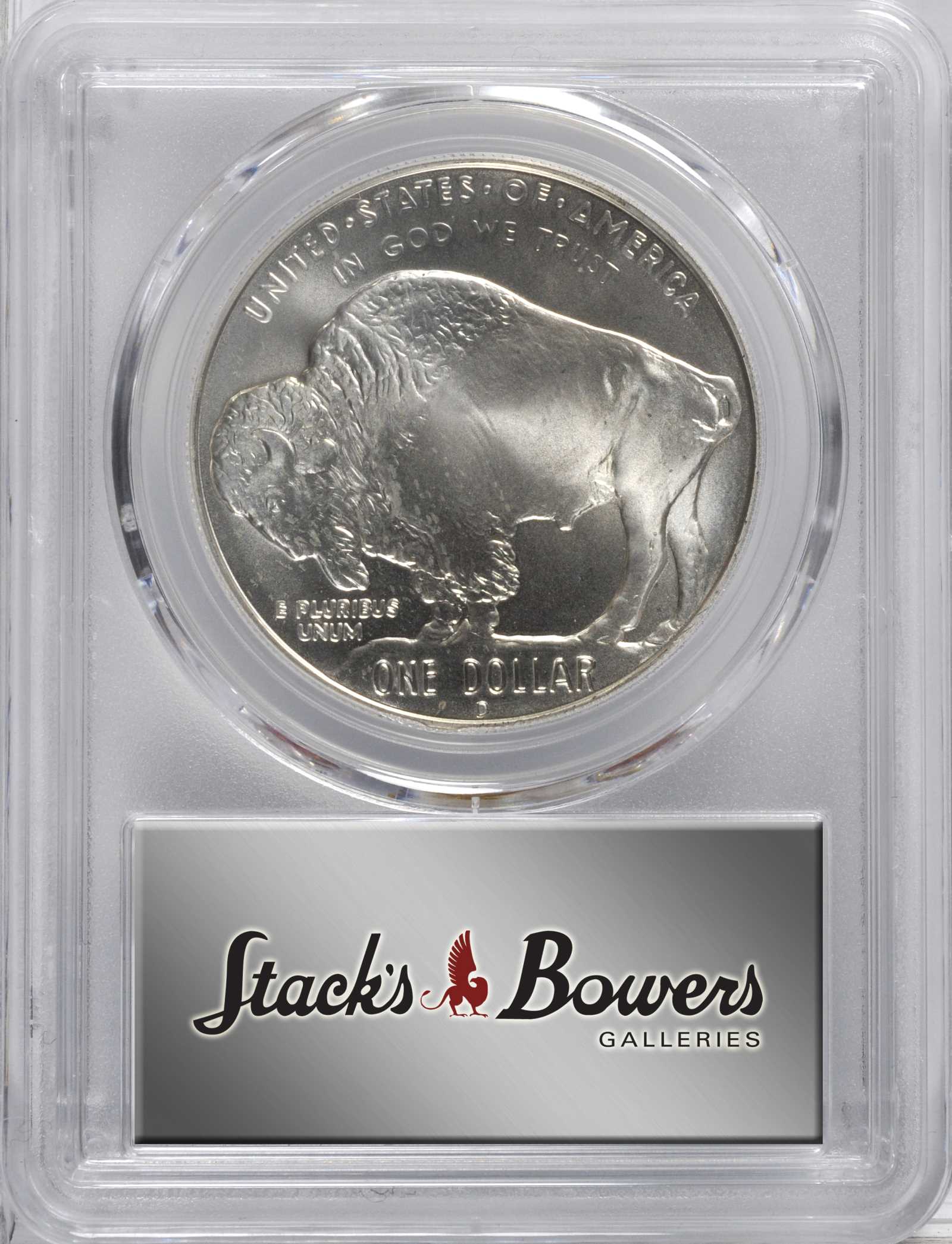 2001-D S$1 American Buffalo MS68 thumbnail 8
