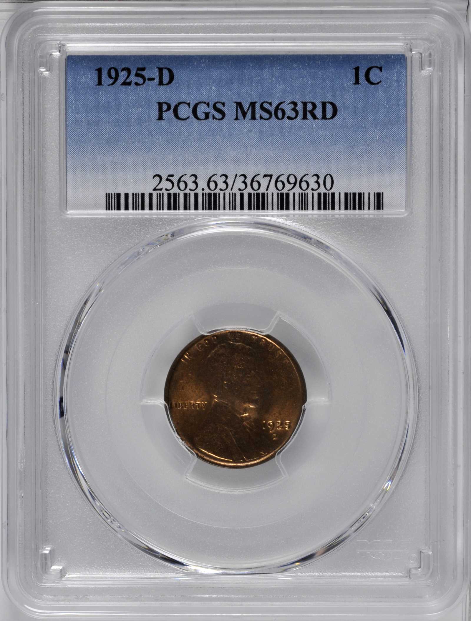 1925-D 1c MS RD MS63 RD thumbnail 13