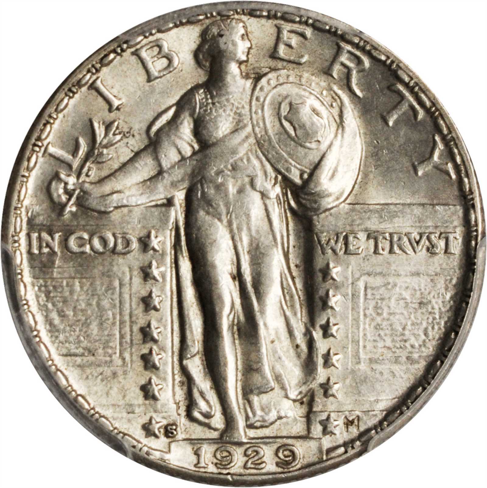 1929-S Standing Liberty Quarter. AU-58 FH (PCGS).